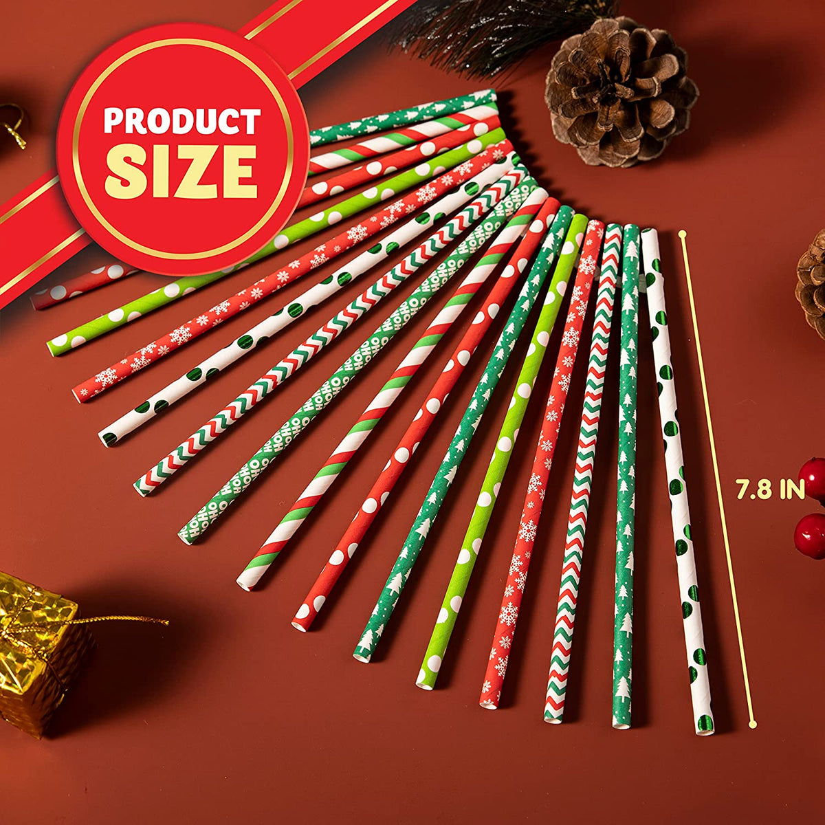 Take advantage of huge discounts on 200Pcs Paper Straws Christmas JOYIN .  Get the best deals on the most well-known items